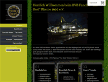 Tablet Screenshot of bvbfanclub-rheine.de